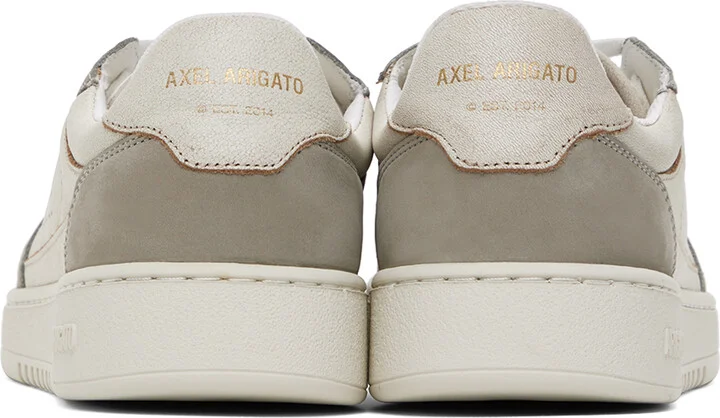 Axel Arigato Beige & Gray Dice Lo Sneakers - Image 2