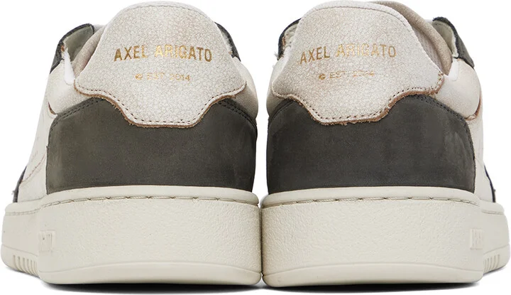 Axel Arigato Beige & Gray Dice Lo Sneakers - Image 2