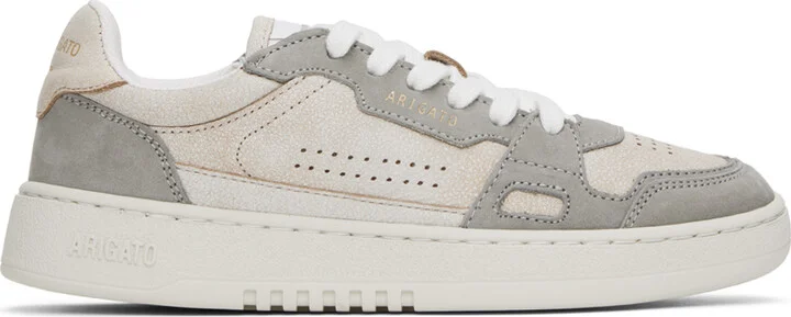 Axel Arigato Beige & Gray Dice Lo Sneakers