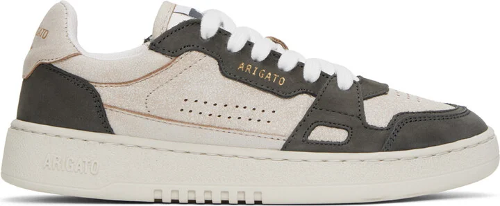 Axel Arigato Beige & Gray Dice Lo Sneakers