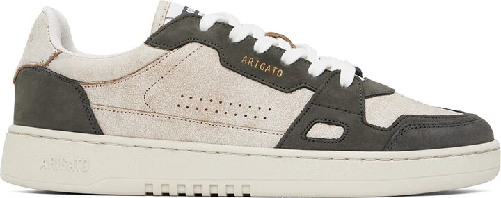Axel Arigato Beige & Gray Dice Lo Sneakers