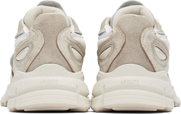 Axel Arigato Beige & Gray Marathon Runner Sneakers - Image 2