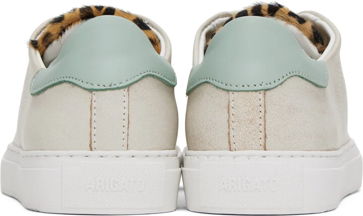 Axel Arigato Beige & Green Clean 90 Triple Sneakers - Image 2