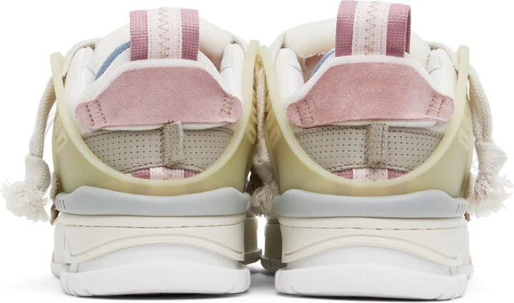 Axel Arigato Beige & Pink Area Patchwork Sneakers - Image 2