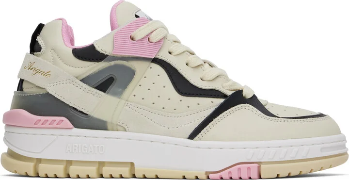 Axel Arigato Beige & Pink Astro Sneakers