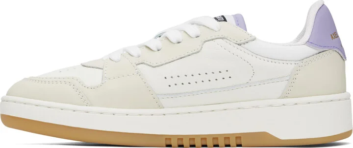 Axel Arigato Beige & Purple Dice Lo Sneakers - Image 3