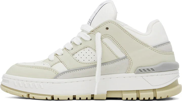Axel Arigato Beige & White Area Lo Sneakers - Image 3