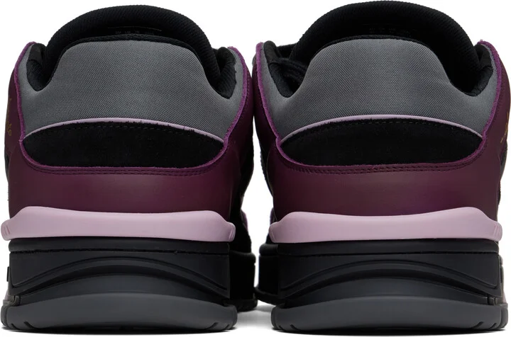 Axel Arigato Black & Burgundy Area Lo Sneakers - Image 2