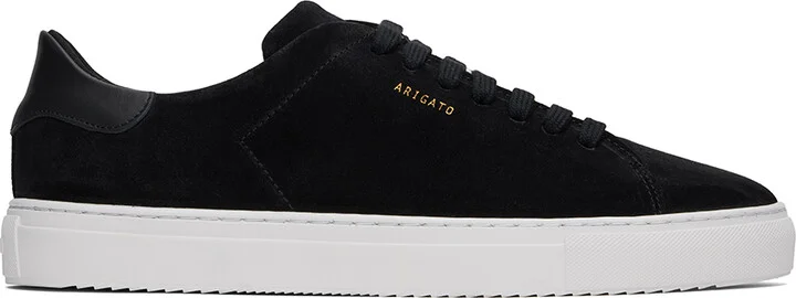 Axel Arigato Black Clean 90 Suede Sneakers