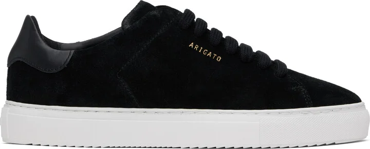 Axel Arigato Black Clean 90 Suede Sneakers