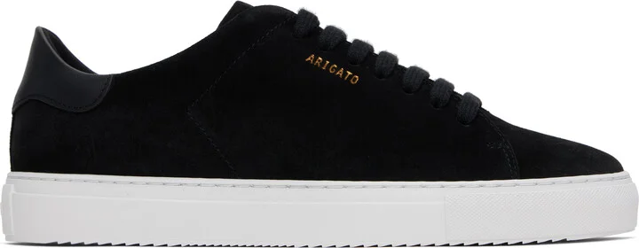Axel Arigato Black Clean 90 Suede Sneakers