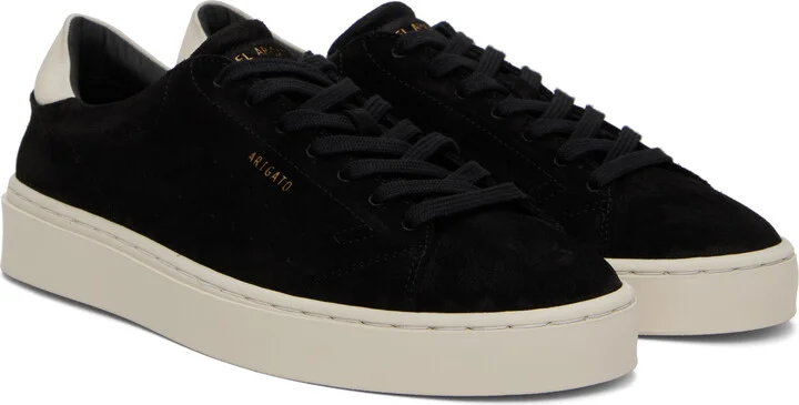 Axel Arigato Black Court Suede Sneakers - Image 4