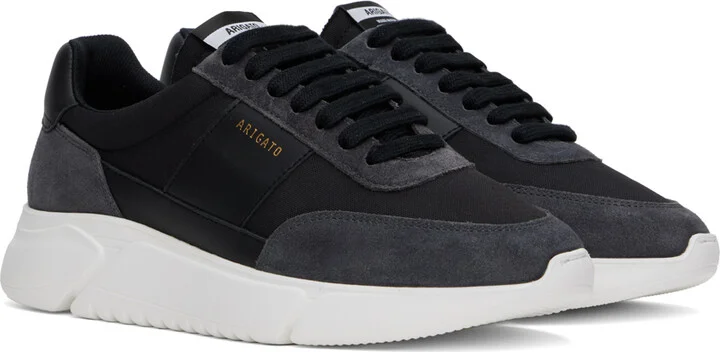 Axel Arigato Black Genesis Vintage Runner Sneakers - Image 4