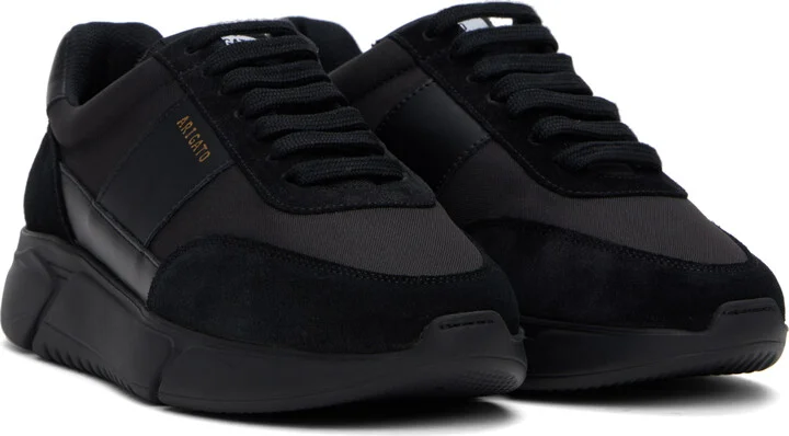 Axel Arigato Black Genesis Vintage Runner Sneakers - Image 4