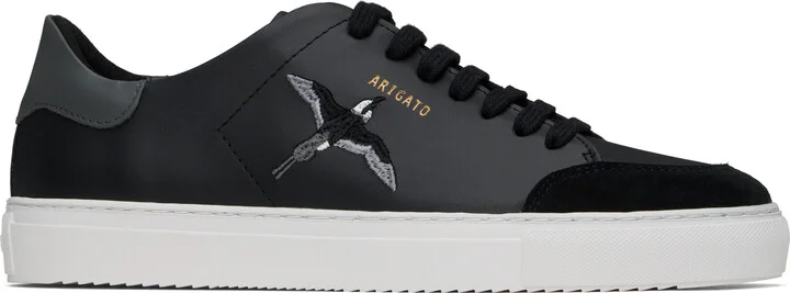 Axel Arigato Black & Gray Clean 90 B Bird Sneakers