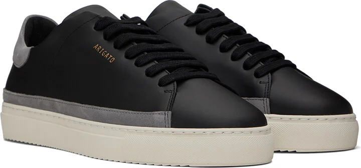 Axel Arigato Black & Gray Clean 90 Sneakers - Image 4