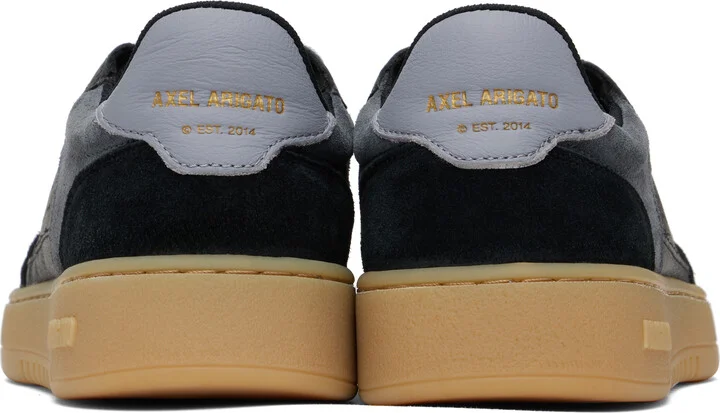 Axel Arigato Black & Gray Dice T-Toe Sneakers - Image 2