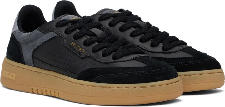 Axel Arigato Black & Gray Dice T-Toe Sneakers - Image 4