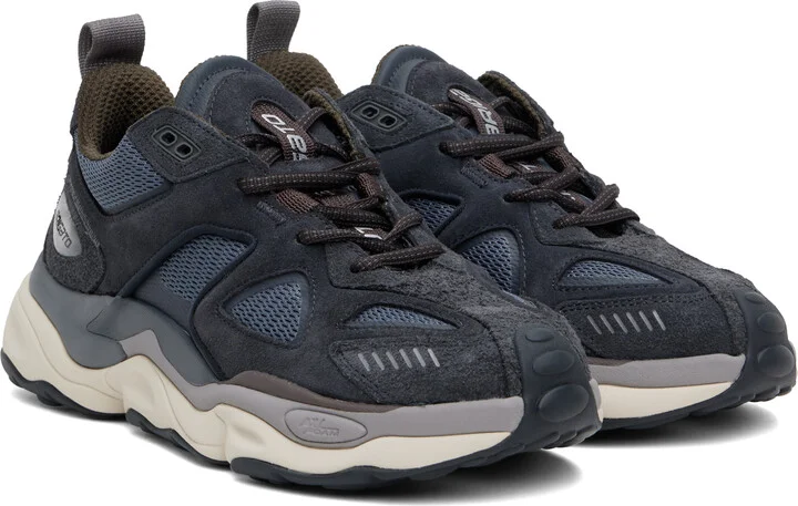 Axel Arigato Black & Gray Satellite Sneakers - Image 4