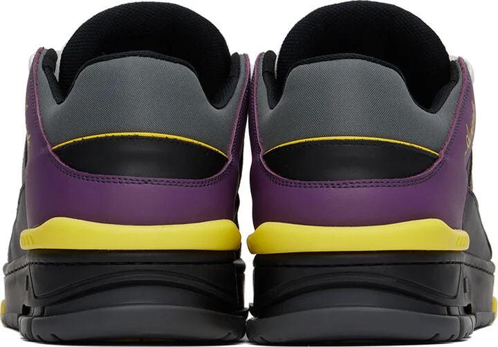 Axel Arigato Black & Purple Area Team Colours Sneakers - Image 2