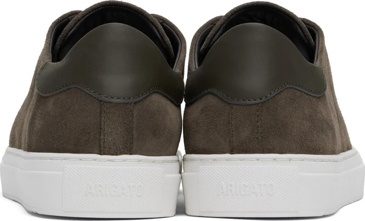 Axel Arigato Brown Clean 90 Suede Sneakers - Image 2