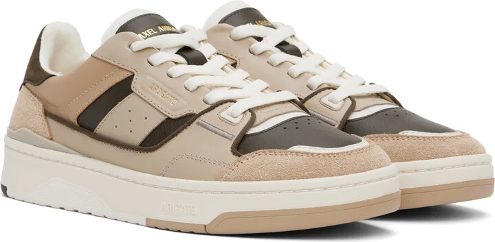 Axel Arigato Brown & Taupe Clay Sneakers - Image 4