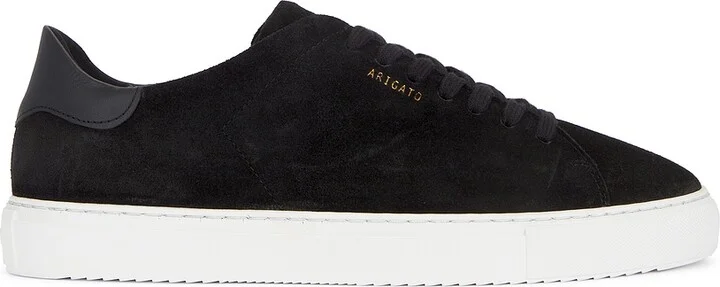 Axel Arigato Clean 90 Suede Sneaker in Black