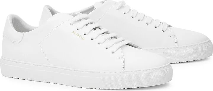 Axel Arigato Clean 90 White Leather Sneakers - Image 2