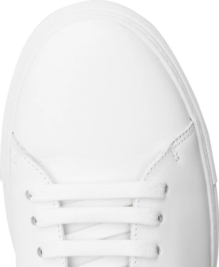 Axel Arigato Clean 90 White Leather Sneakers - Image 4