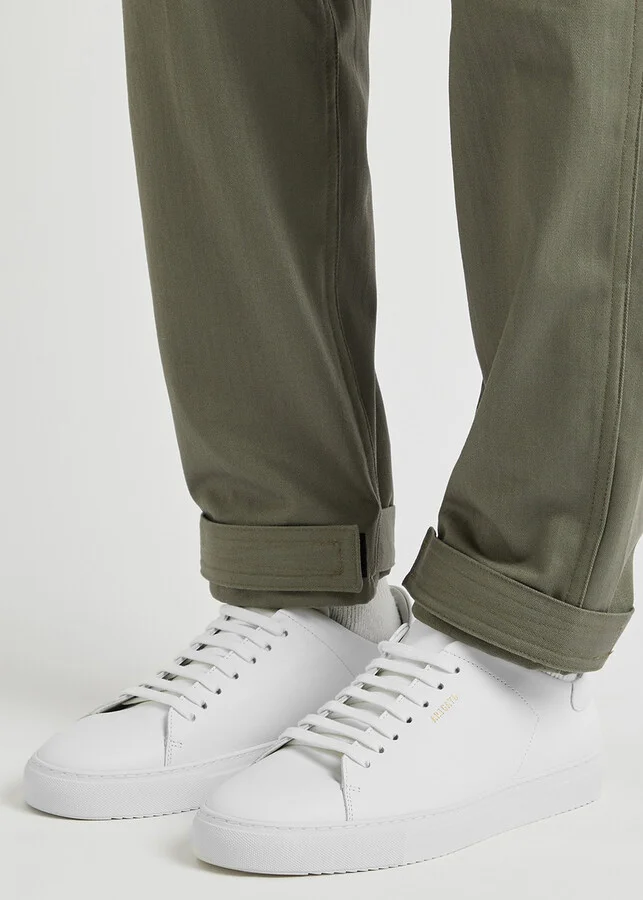 Axel Arigato Clean 90 White Leather Sneakers - Image 5