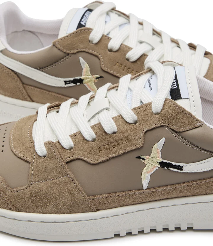 Axel Arigato Dice Lo Bee Bird Panelled Leather Sneakers - Image 4