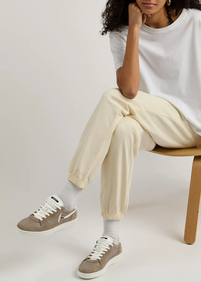 Axel Arigato Dice Lo Bee Bird Panelled Leather Sneakers - Image 5