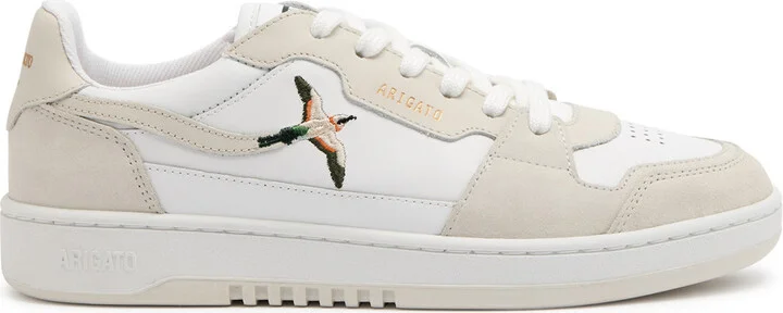 Axel Arigato Dice Lo Embroidered Leather Sneakers