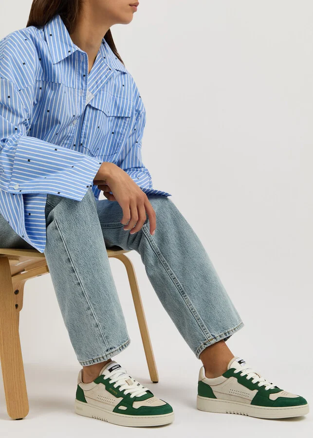 Axel Arigato Dice Lo Panelled Leather Sneakers - Image 5