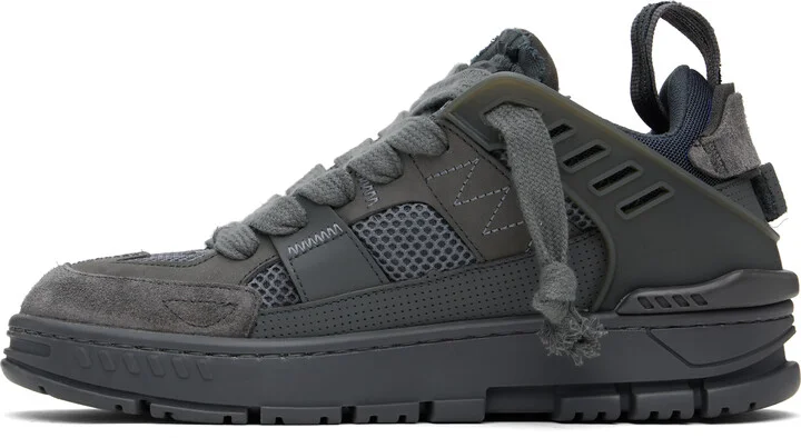 Axel Arigato Gray Area Patchwork Sneakers - Image 3