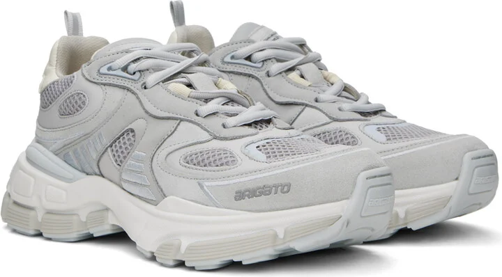 Axel Arigato Gray & Beige Sphere Sneakers - Image 4
