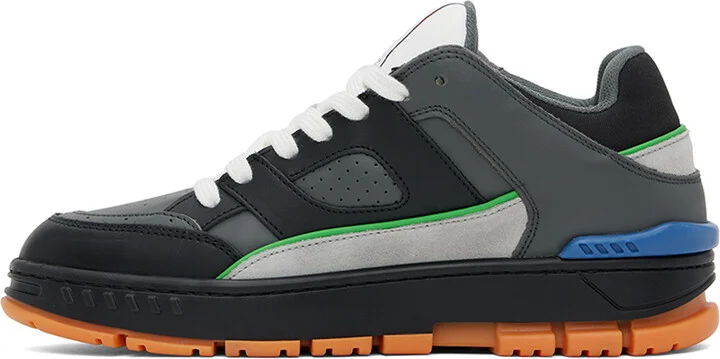 Axel Arigato Gray & Black Astro Lo Sneakers - Image 3