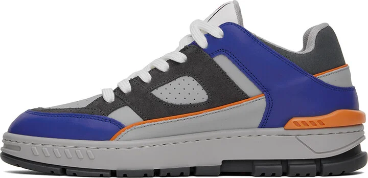 Axel Arigato Gray & Blue Area Team Colours Sneakers - Image 3