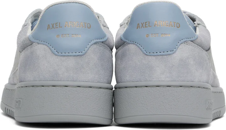 Axel Arigato Gray & Blue Dice Lo Sneakers - Image 2