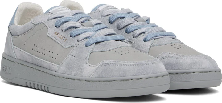 Axel Arigato Gray & Blue Dice Lo Sneakers - Image 4
