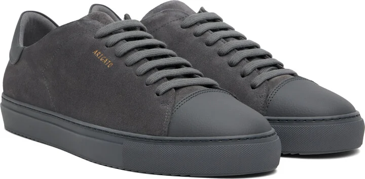 Axel Arigato Gray Clean 90 Cap Sneakers - Image 4