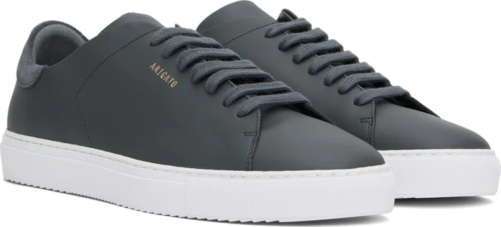 Axel Arigato Gray Clean 90 Sneakers - Image 4