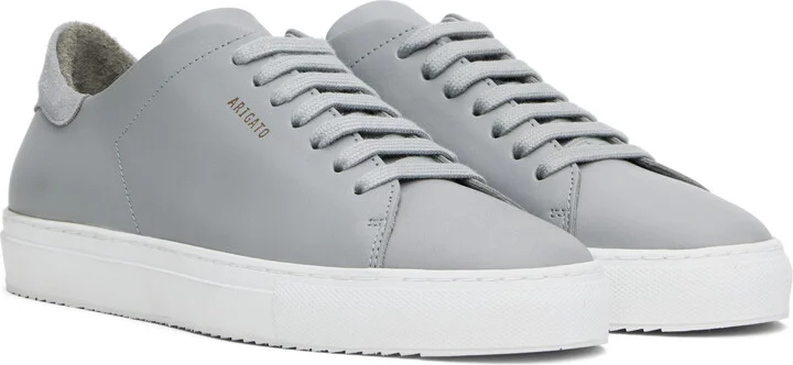 Axel Arigato Gray Clean 90 Sneakers - Image 4