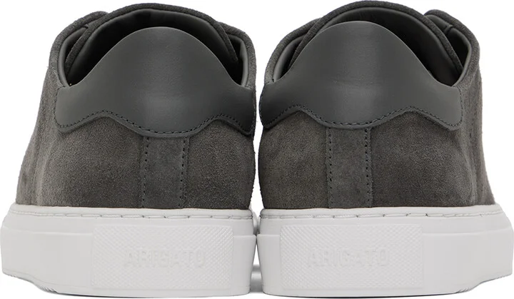 Axel Arigato Gray Clean 90 Suede Sneakers - Image 2