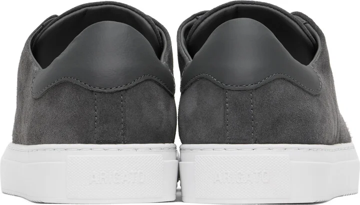Axel Arigato Gray Clean 90 Suede Sneakers - Image 2