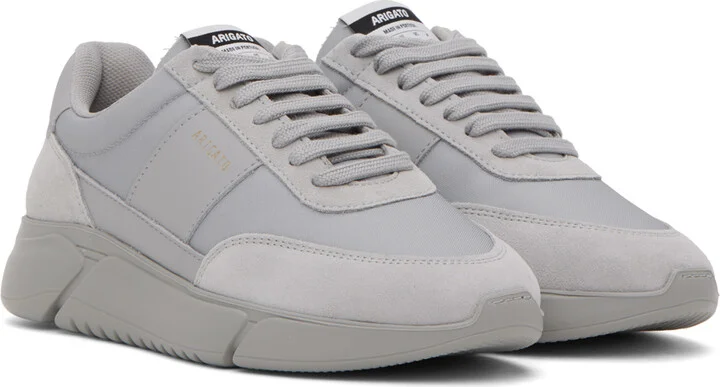 Axel Arigato Gray Genesis Vintage Sneakers - Image 4