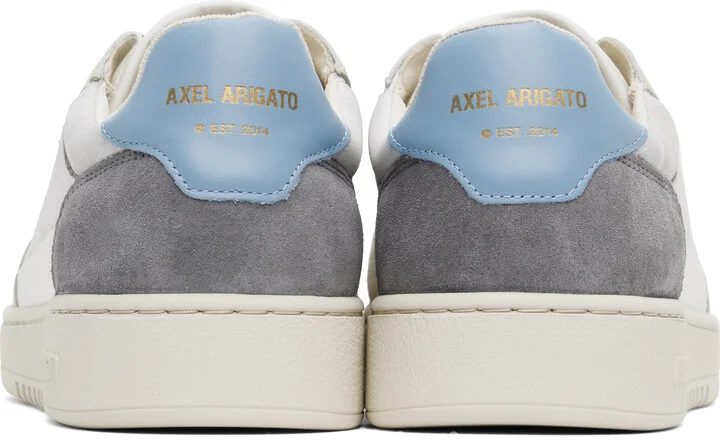 Axel Arigato Gray & Off-White Dice Lo Sneakers - Image 2