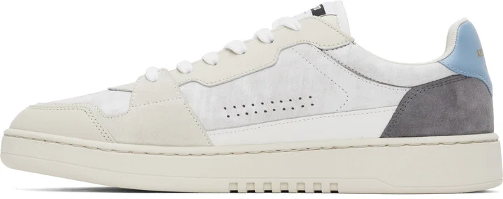Axel Arigato Gray & Off-White Dice Lo Sneakers - Image 3