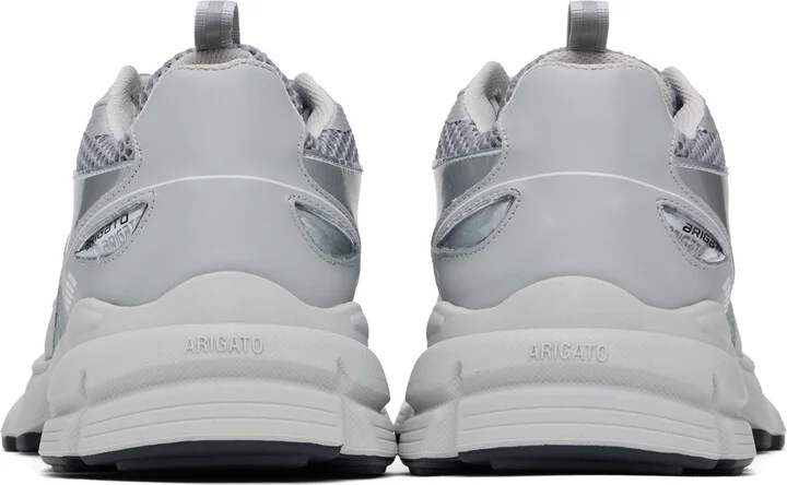 Axel Arigato Gray & Silver Marathon Runner Sneakers - Image 2