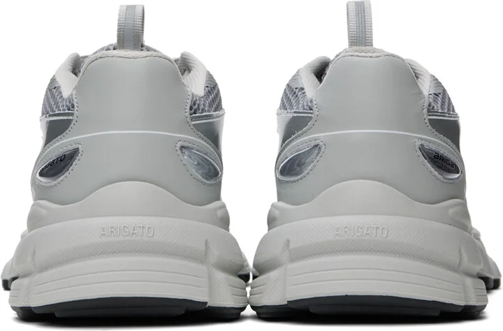 Axel Arigato Gray & Silver Marathon Sneakers - Image 2